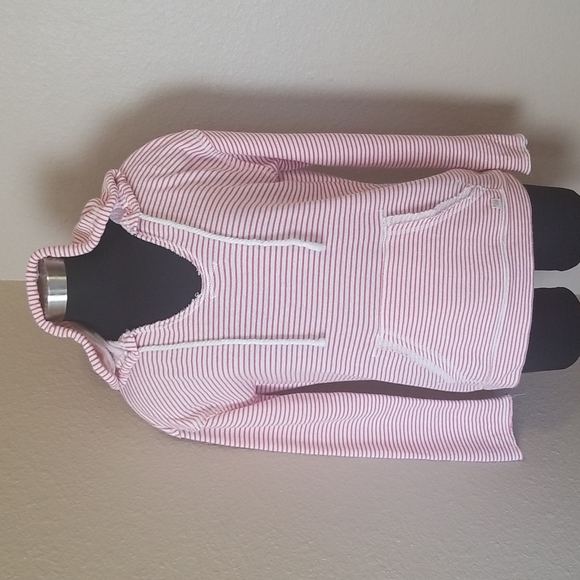 Billabong Striped Hooded Top - Picture 1 of 7